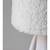 ​Veioza de masa, design jucaus, abajur textil pufos, corp din ceramica, un bec cu soclu E14, 40 W, 280 x 150 mm, crem - 3- Roveli