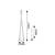 ​Lampadar LED, realizat din metal, abajur din acril, comutator on/off, 28 W, 3050 lm, lumina calda, 1150 x220 x220 mm, IP20, negru mat si alb - 5- Roveli