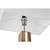 ​Lampadar, abajur textil, 2 surse de lumina LED si E27, 17 W, 1900 lm, lumina calda, functie de reglare a intensitatii luminoase, aspect lemn si alb - 5- Roveli