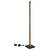 ​Lampadar LED, structura din metal, abajur din plastic, LED incorporat cu o putere de 23.5W, 520 lm, lumina calda, 1130 x 180 mm, IP20, negru mat si aspect lemn - 5- Roveli