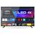 Televizor QLED Smart Allview QL55iPlay6200-U, rezolutie 4K UHD, 3840 x 2160 pixeli, diagonala 140 cm, Dolby Audio, Egalizator grafic, DNR, HDR, sistem operare VIDAA, clasa E, negru - - Roveli