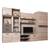 Ansamblu living, stejar san marino/latte extra lucios HG, ASSOR - - Roveli