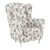Fotoliu, material textil rose 18, CHARLOT - - Roveli