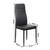 Scaun, piele eco neagră/metal negru, COLETA NOVA - 2- Roveli