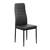 Scaun, piele eco neagră/metal negru, COLETA NOVA - - Roveli