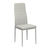 Scaun, piele eco gri deschis/metal gri, COLETA NOVA - - Roveli