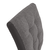 Scaun bucătărie, material textil gri deschis/piele ecologică gri/crom, SALOMA NEW - 11- Roveli