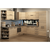 Dulap superior cu digestor 1DV, stejar sonoma/alb, NOVA PLUS NOPL-011-OH - 4- Roveli