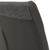 Scaun bucătărie, material textil gri deschis/piele ecologică gri/crom, SALOMA NEW - 12- Roveli