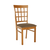 Scaun, lemn cireş/material textil bej maro, GRID NEW - - Roveli