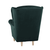 Fotoliu, material smarald, CHARLOT - 6- Roveli