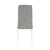 Scaun, textil gri deschis/metal alb, COLETA NOVA - 9- Roveli