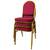 Scaun, stivuitor, ţesătură roşie /vopsea aurie, JEFF 3 NEW - 2- Roveli