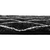 Covor, negru/model, 133x190 cm, MATES TYP 1 - 3- Roveli