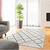 Covor, bej/model, 100x150, MATES TYP 2 - 2- Roveli