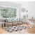 Covor, multicolor, model frunze, 67x120, SELIM - 3- Roveli