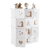 Dulap modular pentru copii, model alb / maro pentru copii, KITARO - 4- Roveli
