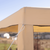 Pavilion cort pentru grădină, 3,9x2,5x3,9m, bej / negru, RINGE TIP 2 + 6 laturi - 6- Roveli
