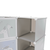 Dulap modular pentru copii, gri / model pentru copii, HAKON - 2- Roveli