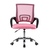 Scaun de birou, roz/ negru, DEX 4 NEW - 4- Roveli