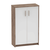 Dulap de birou, kraft dunkel/alb, JOHAN 2 NEW 13 - - Roveli