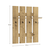 Cuier de perete 80, stejar Artisan, AIRON - 4- Roveli