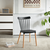 Scaun dining, negru / fag, ZOSIMA - 8- Roveli