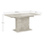 Masă extensibilă de sufragerie, beton, 160-200x90 cm, BOBA - 4- Roveli
