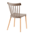Scaun dining, gri / fag, ZOSIMA - 2- Roveli