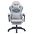 Scaun de birou/gaming, gri/albastru, ZODIA - 2- Roveli