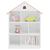 Bibliotecă pentru copii, alb/roz, MAISON TYP 1 - 4- Roveli