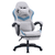 Scaun de birou/gaming, gri/albastru, ZODIA - - Roveli