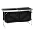 Masă de camping pliabilă cu organizator, 120 cm, aluminiu/MDF, KEPI TYP 3 - 9- Roveli