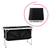 Masă de camping pliabilă cu organizator, 120 cm, aluminiu/MDF, KEPI TYP 3 - - Roveli