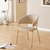 Fotoliu de sufragerie de design, bej, Velvet/gold crom auriu, DASMIN NEW TIP 1 - 8- Roveli