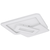 Plafoniera LED inteligenta, compatibila cu Smart Alexa si Home, 50 W, 2800 lm, lumina calda / rece, functie cu memorie, lumina de veghe, reglaj luminozitate, telecomanda, alb - 3- Roveli