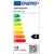 Plafoniera, circuit LED integrat, design geometric simplu, 18 W, 1470 lm, lumina calda 3000 K, negru mat si opal - 2- Roveli