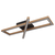 Plafoniera LED, 36 W, 2000 lm, lumina calda, design deosebit, functie de memorie, 800 x 200 x 90 mm, negru - 5- Roveli