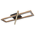 Plafoniera LED, 36 W, 2000 lm, lumina calda, design deosebit, functie de memorie, 800 x 200 x 90 mm, negru - 8- Roveli