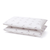 Set 2 bucati perne pentru dormit, umplutura realizata din spuma cu memorie, fata pernei din microfibra supersoft, forma dreptunghiulara, 40 x 70 cm, alba - - Roveli