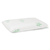 Set 2 bucati perne pentru dormit, umplutura realizata din spuma cu memorie, fata pernei din microfibra supersoft, forma dreptunghiulara, cu design Aloe Vera, 40 x 70 cm, alba - 2- Roveli
