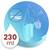 Fier de calcat cu abur, talpa ceramica, oprire automata, autocuratare, protectie la supraincalzire, rezervor de apa de 230 ml, abur vertical, reglare a temperaturii, 2600 W, gri si rosu - 4- Roveli