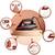 Fier de calcat cu abur, talpa ceramica, oprire automata, autocuratare, protectie la supraincalzire, rezervor de apa de 230 ml, abur vertical, reglare a temperaturii, 2600 W, gri si rosu - 5- Roveli