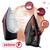 Fier de calcat cu abur, talpa ceramica, oprire automata, autocuratare, protectie la supraincalzire, rezervor de apa de 230 ml, abur vertical, reglare a temperaturii, 2600 W, gri si rosu - 7- Roveli