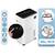 Dezumidificator, cu compresor, afisaj, panou de control tactil, higrostat, filtru de particule, cronometru de 24 de ore, dezumidificare, dezumidificare continua, uscare rufe, Wi-Fi, 140 m³/h, 20 l/24 h - 4- Roveli