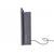 Focar semineu electric, de perete, metal, 3D efect, aeroterma, luminozitate reglabila a flacarii, telecomanda, temporizator, iluminare LED, protectie la supraincalzire, 2 kW, 525 x 592 x 163 mm, negru - 3- Roveli