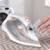 Fier de calcat cu abur, talpa ceramica, oprire automata, autocuratare, protectie la supraincalzire, rezervor de apa de 360 ml, abur vertical, reglare a temperaturii, 3000 W, alb - 7- Roveli