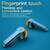 Casti Wireless DacEnergy©, Bluetooth 5.0, microfon incorporat, IPX7 Impermeabil, control volum, atingere inteligenta, activare vocala Siri, design ergonomic, culoare alb - 5- Roveli