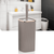 Perie WC, polistiren si ABS, montaj stativ, design modern, 10.2 x 10.2 x 34.2 cm, maro si auriu - 2- Roveli