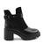 ​Ghete imblanite de dama , cu catarama stilizata BH205-R-BLACK, Culoare (12): Negru, Marime (12): 37** - 4- Roveli